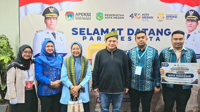 Wali Kota Munafri Arifuddin, mengambil peran penting melalui forum diskusi, Indonesia City Expo, hingga karnaval budaya di Rakernas XVIII Asosiasi Pemerintah Kota Seluruh Indonesia (APEKSI) 2026.