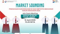 Disdik Makassar Gelar Market Sounding Pengadaan Kain Seragam SD dan SMP Tahun Anggaran 2026