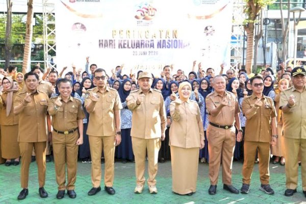Harganas ke-33, Wali Kota Makassar Ajak Perkuat Peran Orang Tua Sambut Indonesia Emas 2045