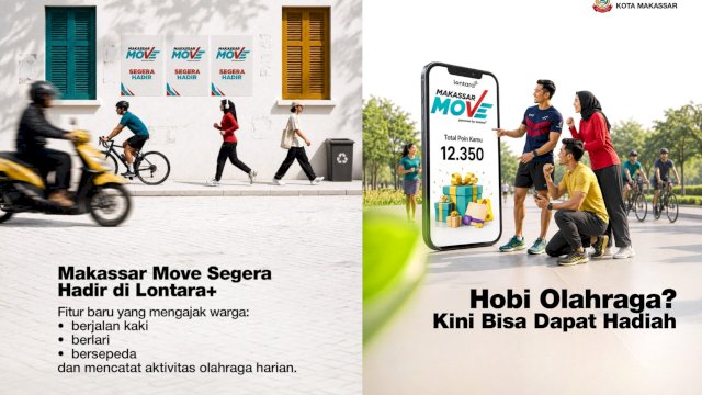 Pemkot Makassar menghadirkan inovasi berbasis teknologi melalui program "Makassar Virtual Run".