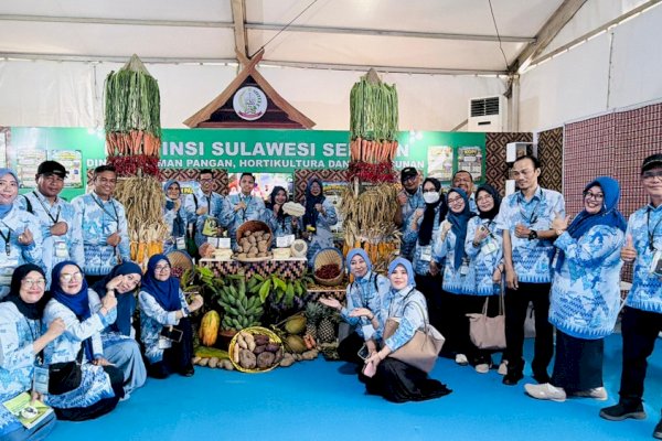 Sulsel Borong Tiga Gelar Juara di PENAS XVII Gorontalo, Stand Agribisnis Terbaik Kategori Provinsi