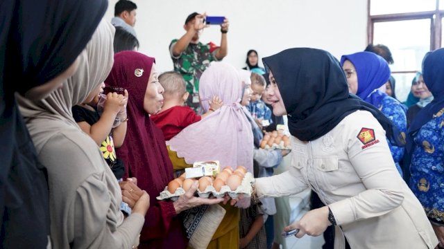 Ketua Tim Penggerak PKK Kabupaten Gowa, Andi Tenri Indah.