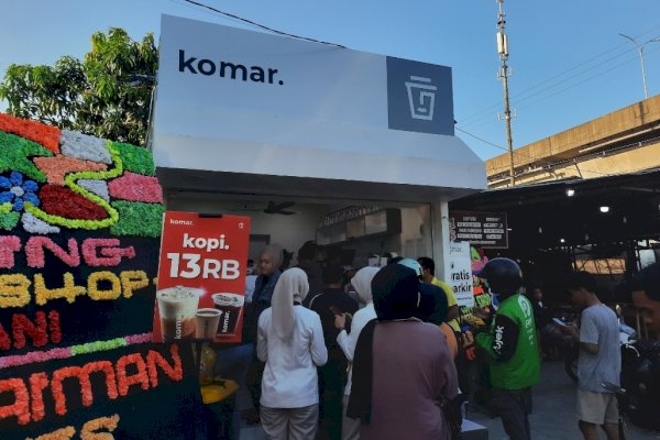 Yuk Singgah! Komar Pettarani Resmi Dibuka, Kopi Premium dengan Harga Bersahabat