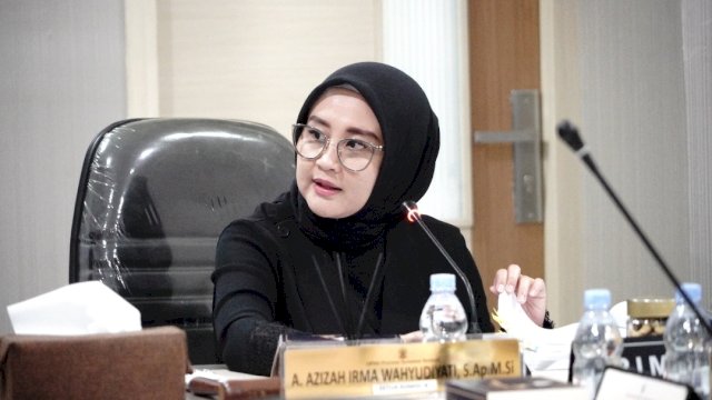 Ketua Komisi B DPRD Sulsel, Andi Azizah Irma Wahyudiyati Irwan.