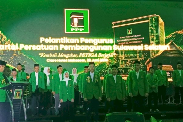 Resmi Dilantik Jadi Ketua PPP Sulsel, Ilham Ari Fauzi: Selamat Berlari Lebih Kencang untuk 5 Tahun Kedepan