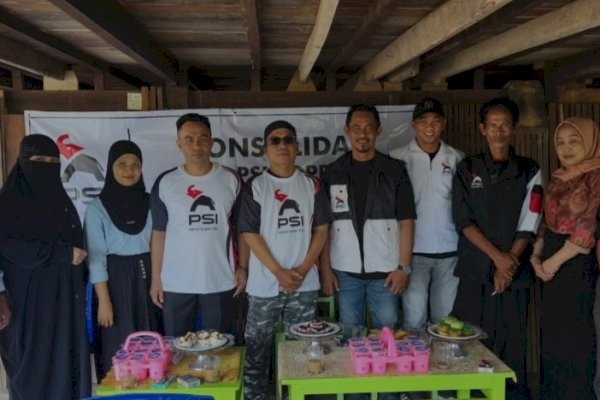 Konsolidasi di Lilirilau, DPD PSI Soppeng Matangkan Pembentukan Pengurus DPRt Desa-Kelurahan