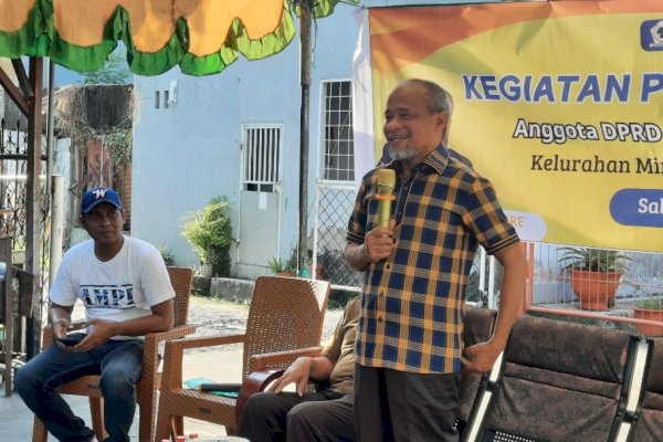 Pengawasan APBD DPRD Sulsel, Kadir Halid Siap Perjuangkan Jalan dan Drainase Minasa Upa