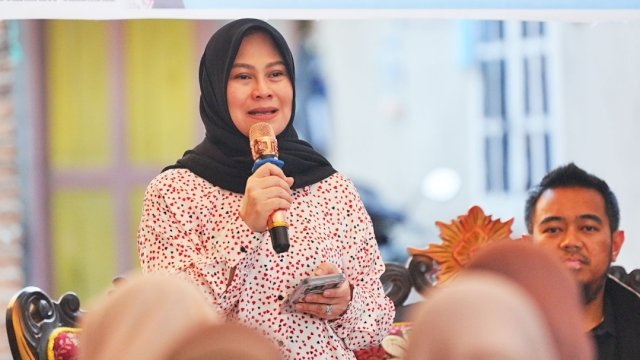 Ketua Komisi E DPRD Provinsi Sulawesi Selatan, Andi Tenri Indah, pengawasan APBD Sulsel di Kabupaten Gowa.