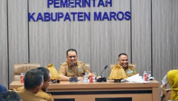 PAD Maros Baru 40 Persen, Wabup Muetazim Minta OPD Bergerak Cepat