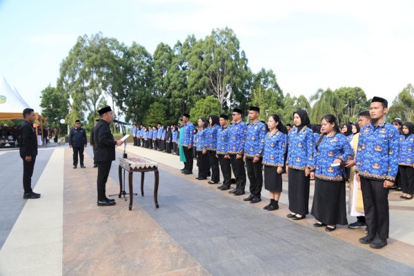 814 CPNS Resmi Menjadi PNS, Bupati Ibas: Berikan Pelayanan Terbaik untuk Masyarakat Lutim