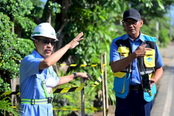 Andi Syahrum Tinjau Langsung Pengalihan Jaringan, PDAM Makassar Perkuat Pasokan Air ke Wilayah Utara