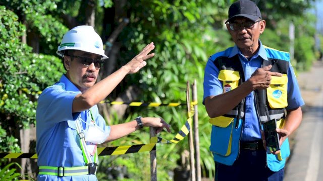 Andi Syahrum Tinjau Langsung Pengalihan Jaringan, PDAM Makassar Perkuat Pasokan Air ke Wilayah Utara.