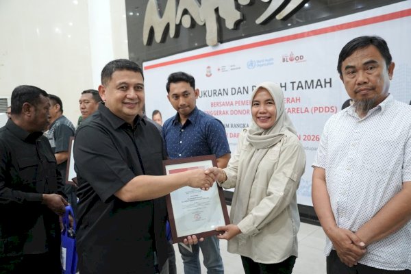 Jawab Tantangan Kekurangan Stok Darah, Munafri Akan Libatkan RT-RW Jadi Penggerak Misi Kemanusiaan