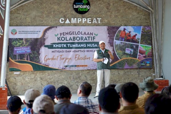 Sekjen Kemenhut Dorong KHDTK Tumbang Nusa Jadi Model Nasional Pengelolaan Gambut Berbasis Kolaborasi