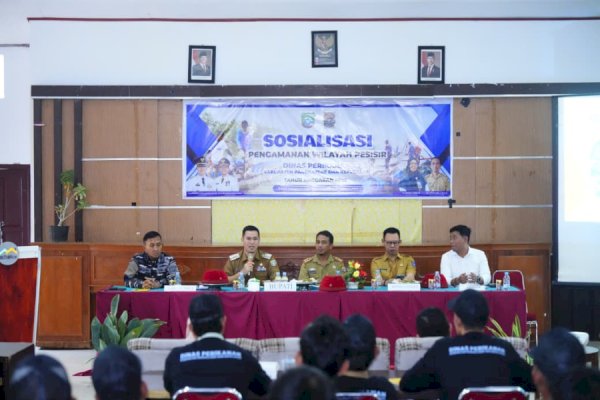 Bupati Pangkep Yusran Lalogau Perkuat Sinergi Pengamanan Wilayah Pesisir