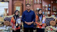 Bupati Uji Nurdin Terima 2 Siswi SMAN 1 Bantaeng Pemenang World Youth STEMII Bangkok