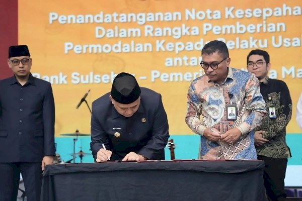 Bank Sulselbar dan Pemkot Makassar Perluas Akses KUR untuk UMKM dan PKL Terdampak Penataan Kota