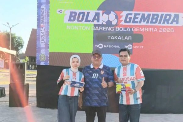 Pemkab Takalar Gelar Nobar Piala Dunia FIFA 2026, Hiburan dan UMKM Meriahkan Alun-Alun Kota