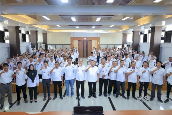 Bupati Takalar Daeng Manye Ajak Kepala Desa Perkuat Integritas Lewat Penandatanganan SKTJM