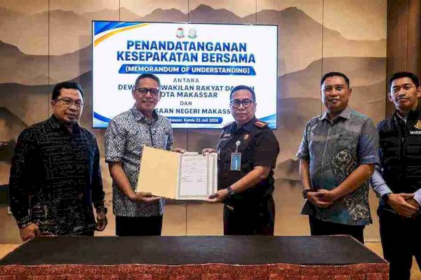 Supratman Perkuat Sinergi DPRD Makassar dan Kejari, Kawal Legislasi Sesuai Koridor Hukum