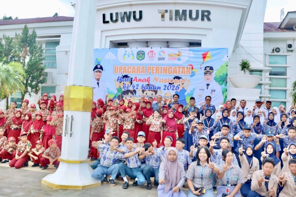 Hari Anak Nasional, Luwu Timur Perkuat Komitmen Wujudkan Daerah Ramah Anak