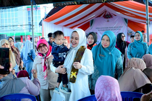 Temui Warga di Luwu, Wagub Sulsel Fatmawati Rusdi Ingatkan Pentingnya Gizi Seimbang dan Pendampingan Anak Cegah Stunting