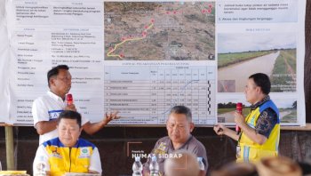 Bupati Sidrap Mulai Rehabilitasi Irigasi Saddang, 894 Hektare Sawah Segera Nikmati Pasokan Air