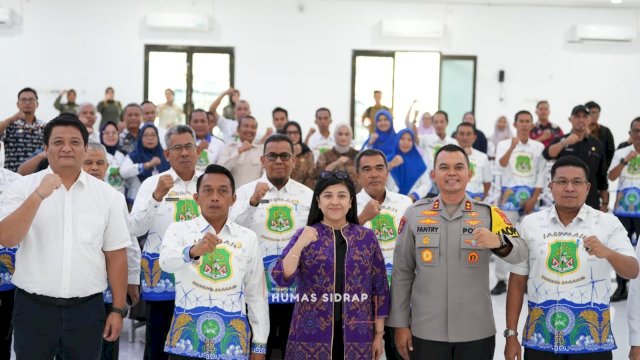 Focus Group Discussion (FGD) lintas sektor bersama Tim Kementerian PPN/Bappenas RI yang membahas pengembangan ekonomi inklusif berbasis komoditas padi dan energi baru terbarukan (EBT).