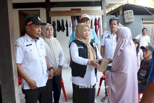Nurkanaah Hadir Menguatkan Korban Kebakaran di Baranti, Serahkan Santunan Penuh Kepedulian