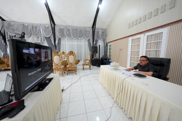 Sekda Sulsel Sampaikan Lima Arahan Gubernur pada High Level Meeting TPID Zona II
