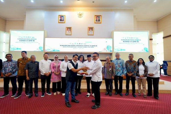 Sekda Sulsel Sambut Kunker Komisi VI DPR RI, Perkuat Dialog Industri Semen dan Iklim Investasi Berkelanjutan