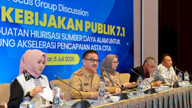 Sekda Jufri Rahman Tegaskan Hilirisasi SDA Jadi Kunci Nilai Tambah dan Daya Saing Sulsel