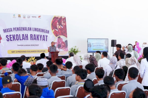 Gubernur Andi Sudirman Resmi Buka MPLS Sekolah Rakyat Terintegrasi 3 Sulsel, 270 Siswa Siap Wujudkan Mimpi