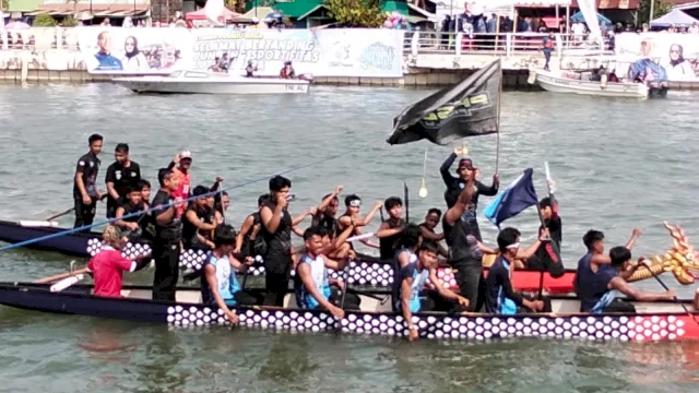 PPS 27 Malili Tampil Terbaik di Ajang Perahu Naga Luwu Timur