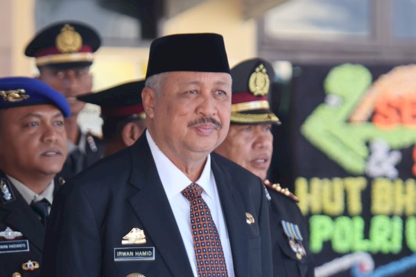 Hari Bhayangkara ke-80, Bupati Irwan: Polri Jadi Pilar Keamanan dan Pembangunan Pinrang
