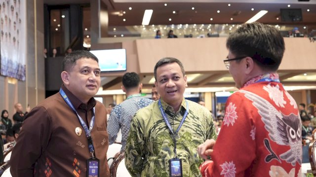 Wali Kota Makassar, Munafri Arifuddin, saat menghadiri Dialog Kota Tangguh Bersama dalam rangkaian Rapat Kerja Nasional (Rakernas) XVIII Asosiasi Pemerintah Kota Seluruh Indonesia (APEKSI) Tahun 2026.