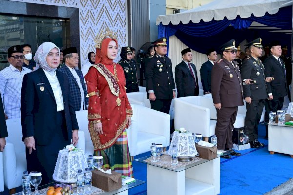 Hadiri Upacara Hari Bhayangkara ke-80, Aliyah Tegaskan Komitmen Perkuat Sinergi Pemkot dan Polri