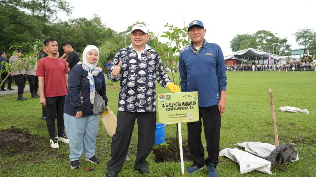 Wali Kota Makassar Munafri Arifuddin bersama Ketua TP PKK Kota Makassar Melinda Aksa mengikuti sejumlah agenda yang mengusung semangat hidup sehat hingga pelestarian lingkungan.