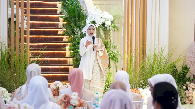 Ketua TP PKK Melinda Aksa, menjadi pembicara pada forum-forum bergengsi dalam rangkaian Rakernas XVIII APEKSI Tahun 2026.