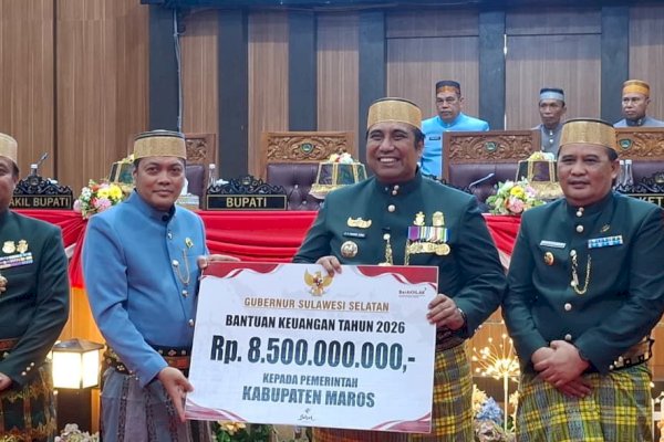 HUT Maros, Pemprov Sulsel Kucurkan Bantuan Rp8,5 Miliar
