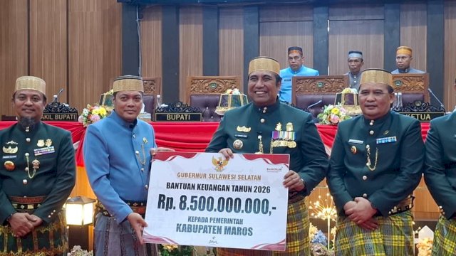 HUT Maros, Pemprov Sulsel Kucurkan Bantuan Rp8,5 Miliar