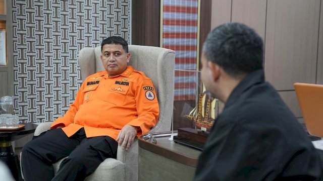 Wali Kota Makassar, Munafri Arifuddin, menerima audiens Founder USS Networks, Sayed Muhammad.