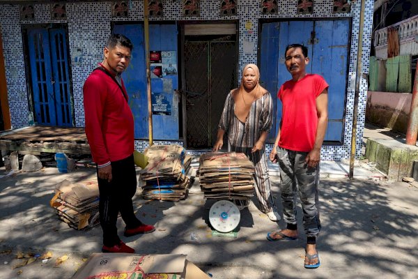Kecamatan Ujung Pandang Edukasi Warga Pulau Lae-Lae Pilah Sampah, 353,1 Kg Berhasil Dikumpulkan
