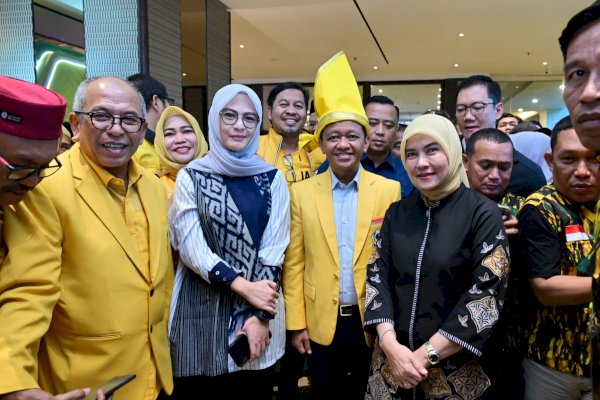 Aliyah Hadiri Musda XI Golkar Sulsel, Tegaskan Pentingnya Sinergi untuk Kemajuan Daerah