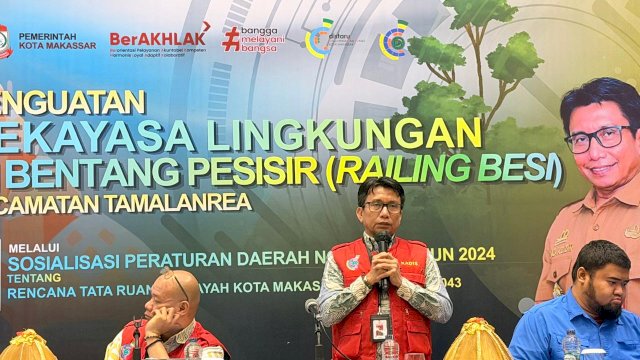 Kepala Distaru Kota Makassar, Muh Fuad Azis.