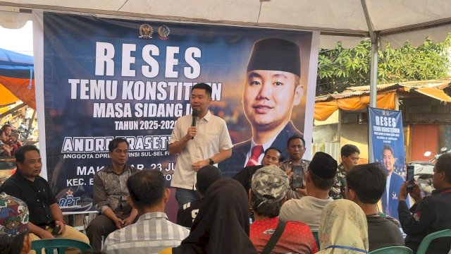 Ketua Komisi C DPRD Provinsi Sulawesi Selatan, Andre Prasetyo Tanta (APT).