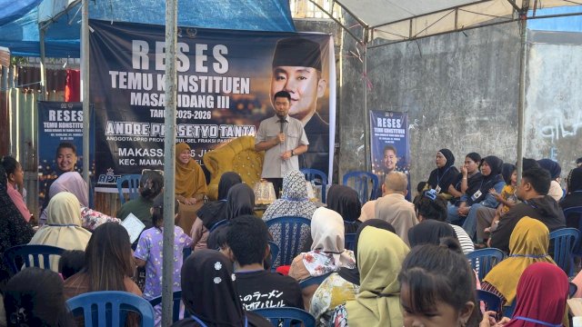 Anggota DPRD Provinsi Sulawesi Selatan dari Fraksi NasDem, Andre Prasetyo Tanta (APT).
