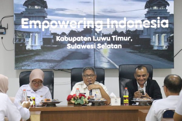 Pemkab Luwu Timur dan Indosat Jajaki Kerja Sama Wujudkan Desa Digital