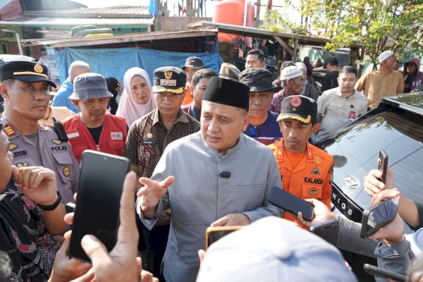 Wali Kota Makassar Tinjau Lokasi Kebakaran di Tallo, Pastikan Kebutuhan Warga Terpenuhi