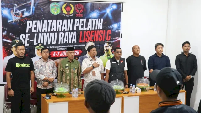 Penataran Pelatih Basket Digelar, Luwu Timur Matangkan Persiapan Porprov XIX